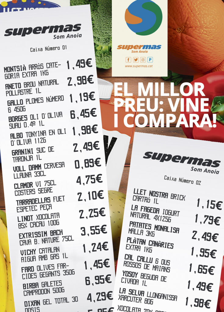 ofertes, Supermas